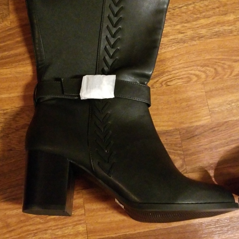 New Torrid Chevron Stitch Over the Knee Boots - Picture 4 of 8